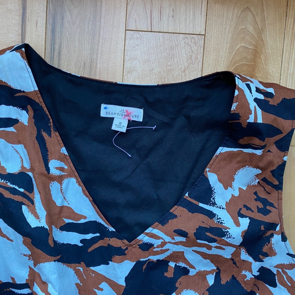 LL Bean Poplin Dress‎ in EUC - Picture 3 of 7